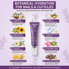 Cuticle Oil Pen for Dry Cracked Cuticles, Hydrating Nail Moisturizer with Jojoba
