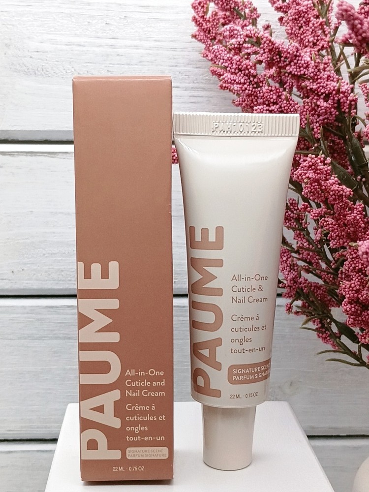 Paume All-in-One Cuticle & Nail Cream Full Size New in Box 22 ML .75 Oz