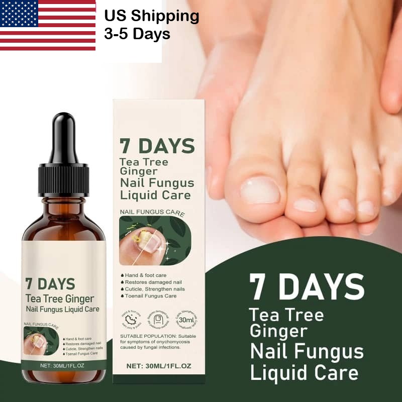 Nail Fungus Tea Tree Ginger Care Liquid Deep Nourishing Anti bacterial Repair