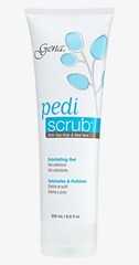 Gena Pedi Scrub Exfoliating Gel 250ml w Aloe Vera n Sea Kelp Reduce rough callus