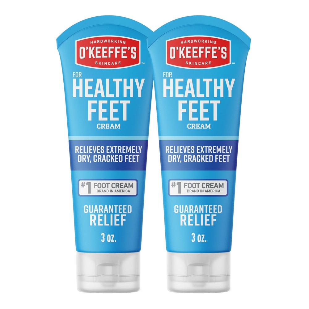 O’Keeffe’s for Healthy Feet Foot Cream – 3 oz Tube (2 3 Ounce (Pack of 2)