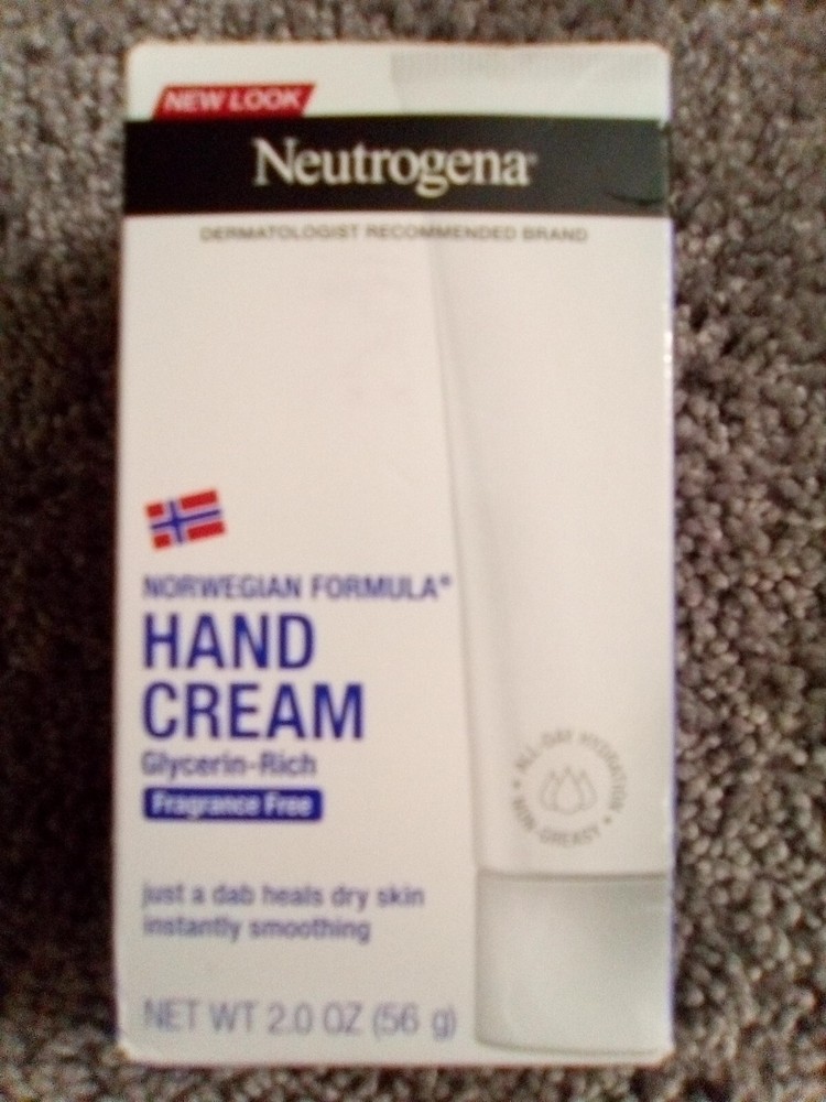 Neutrogena Norwegian Formula Dry Hand Cream, Fragrance-Free, 2 oz
