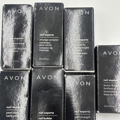 7 Vintage Avon Nail Experts Nail Care Lot: