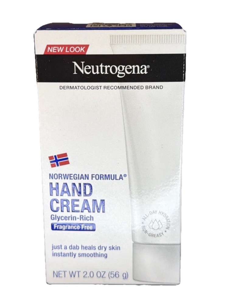 Neutrogena Norwegian Formula Dry Hand Cream, Fragrance-Free, 2 oz