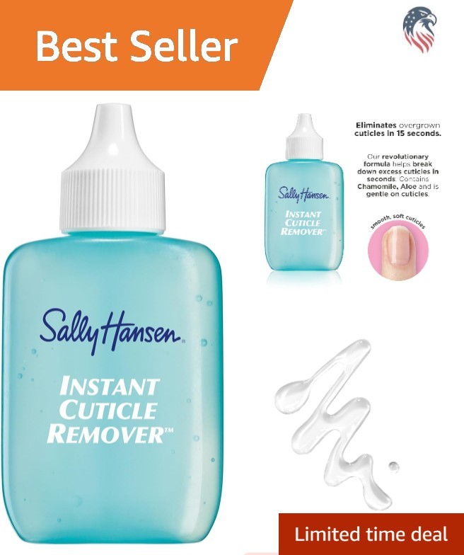 Instant Cuticle Remover Gel with Aloe Chamomile 1oz Fast Drying