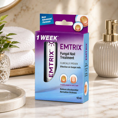 Emtrix Fungal Nail Treatment 10ml Easy Application Original Nail Care Solution