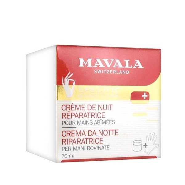 MAVALA Night Repair Hand Cream For Damaged And Very Dry Hands 70 Ml