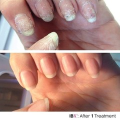 IBX Duo Mini Nail Treatment Repair Strengthen Organic Cuticle Oil 1 Fl Oz