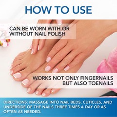 Hard as Hoof Nail Strengthening Cream 1oz Natural Formula for Stronger Nails