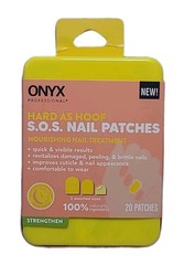 Onyx Professional HARD AS HOOF NAIL PATCHES Nourishing Nail Treatment 20 PATCHES