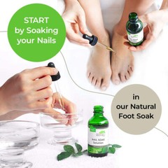 Natural Nail Fungus Solution For Toe & Fingers 2-Step Treatment Maximum Strength