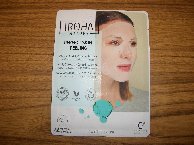 5 Units IROHA Nature Perfect Skin Peeling Face Mask w/Glycolic Acid