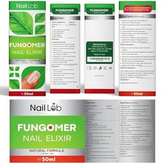 NAIL LAB Premium Natural Nail Care Routine with 1.7 Fl Oz (Pack of 1), Green