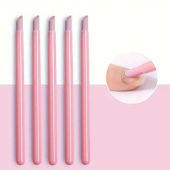3-in-1 Cuticle Oil Pen, Cuticle Pusher Nail Oil Pen with Ceramic Tip, 2pcs