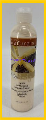 NATURALS Vanilla Moisturizing Hand & Body Lotion 8.4 fl. oz. (NOS)