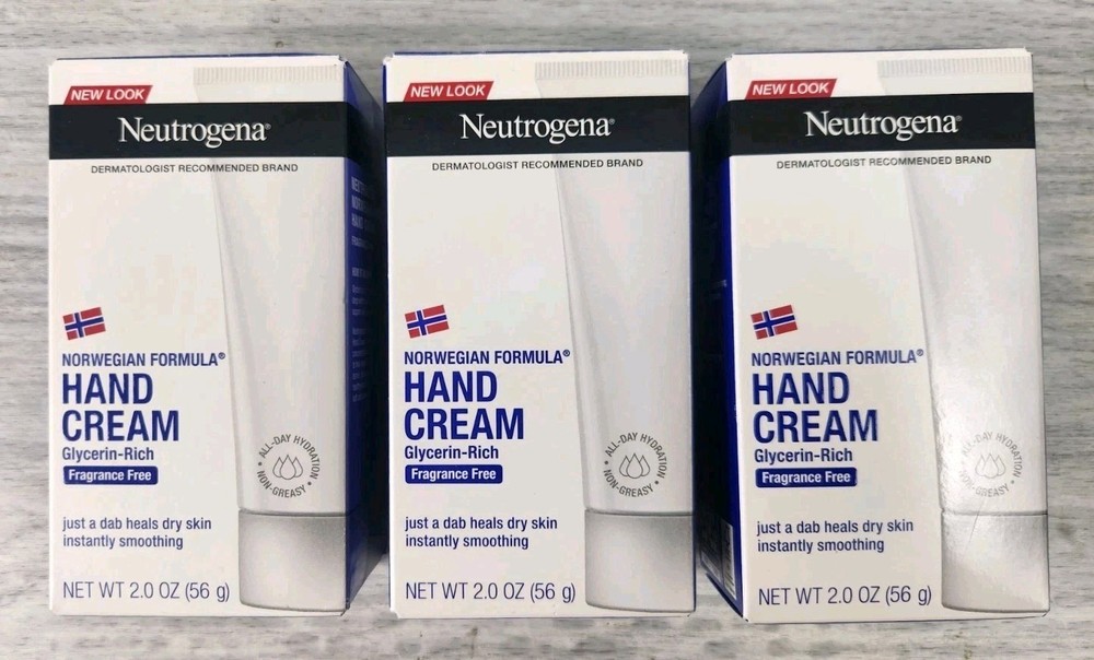 Neutrogena Norwegian Formula Hand Cream 2.0 oz (3 Pack)