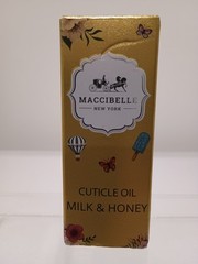 Maccibelle New York Cuticle Oil Milk and Honey Repairs Heals 0.5oz New in Box
