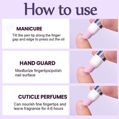 2026 Upgrade 3-in-1 Nail Care Pen – Cuticle Pusher Nail Pen Oil