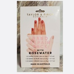 HAND REPAIR PACK WITH ROSE WATER