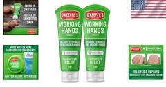 Moisturizing Hand Cream – O’Keeffe’s 3 oz Tube, 2-Pack for Dry Hands Restoration