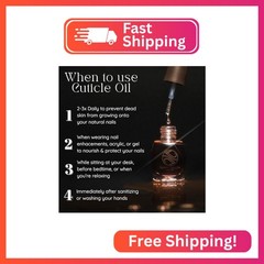 Tammy Taylor Hydrating Nail Cuticle Oil with Cuticle Cream, Peach Cuticle Soften