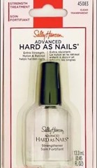 4 Pk Sally Hansen Advanced Hard As Nails Clear Strength Treatment, 0.15 oz each