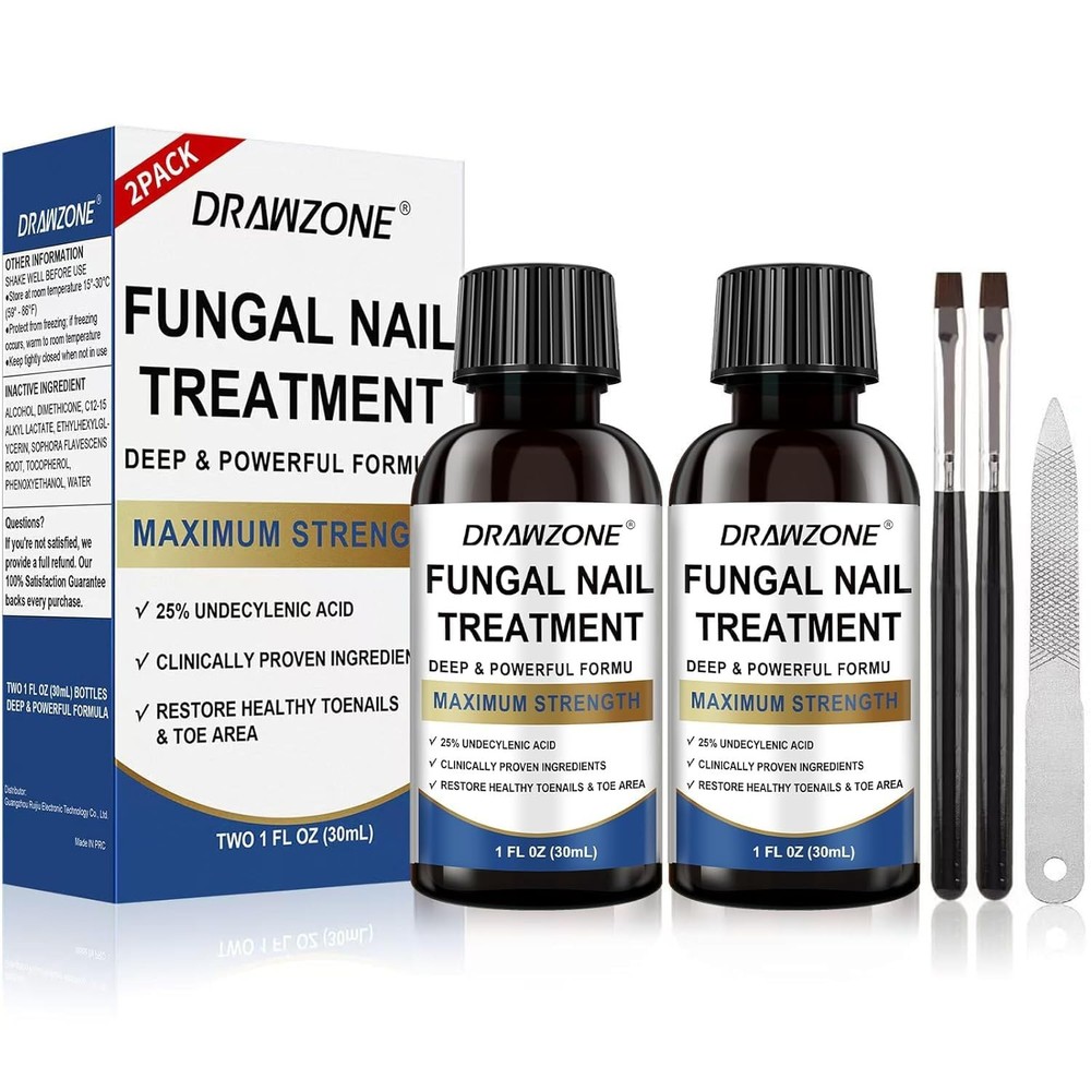 Toenail Fungus Treatment Extra Strength 2 Fl Oz (Pack of 1), blue – 2PACK