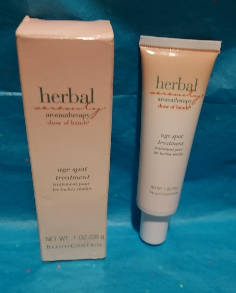 BeautiControl Herbal Serenity Aromatherapy Show of Hands Age Spot Treatment!