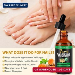 Ginger Nail Growth Serum for Nail Strengthener, 60ml Nail Treatment for Toenails