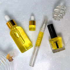 Twinkled T Nail Honey Cuticle Oil, Organic Growth & Strength Serum with Jojoba,