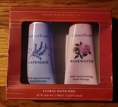 Crabtree & Evelyn Floral Hand Duo – Lavender And Rosewater Ultra Moisturising…
