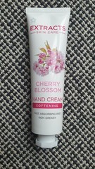 Superdrug Extracts Skincare Cherry Blossom Hand Cream 65ml Softening, Non-Greasy