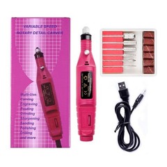 Electric Nail Drill Bits 12File Tool Set Machine Art Manicure Pen Shaper