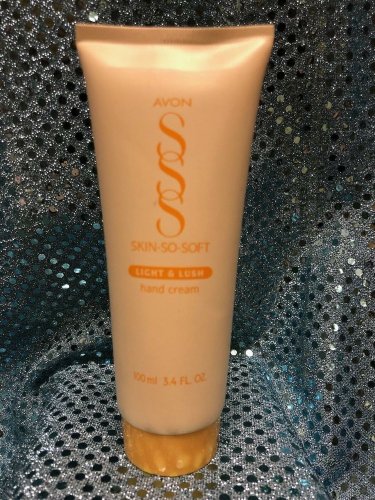 Avon Skin So Soft Moisturizing Hand Cream – Light & Lush 3.4 oz, NOS