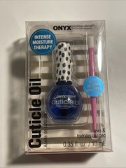 Onyx Professional Cuticle Oil With Cuticle Pusher 03129 0.35 Fl. Oz 10 Ml.