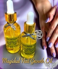 Magickal Nail Growth Oil- for Long and Strong Nail Growth – All Natural