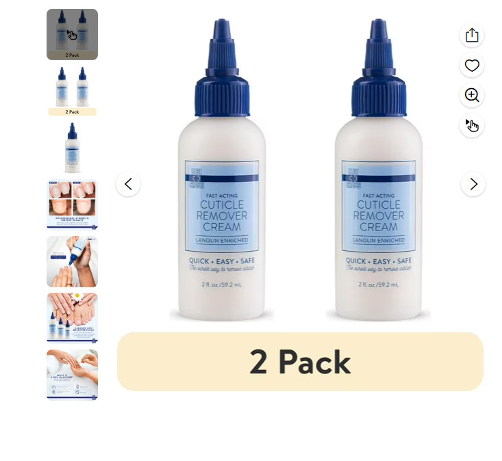 (2 pack) Blue Cross Cuticle Remover Cream 2 fl. Oz.