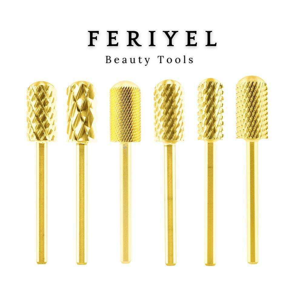 Large Barrel Smooth Round Top Nail Carbide Bit – Shank 3/32″~Feriyel Brand USA