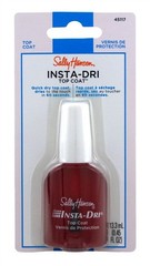 (2 PACK) Sally Hansen Insta-Dri Topcoat Clear 0.45 Ounce