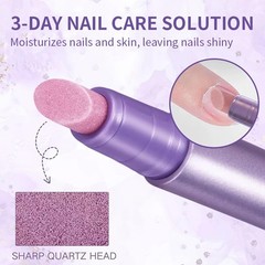 2-in-1 Cuticle Oil Pen, Cuticle Pusher Nail Oil Pen with Ceramic Tip 3.5ml