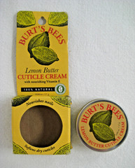 Burt’s Bees Lemon Butter Cuticle Cream W/ Nourishing Vitamin E ~ 0.6 Oz ~ NEW