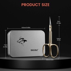 Curved Cuticle Scissors – Precis Mani Scissor Nail Cuticle