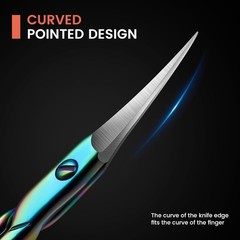 Curved Cuticle Scissors – Precis Mani Scissor Nail Cuticle