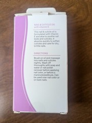 NIB Walgreens Nail And Cuticle Oil Vitamin E