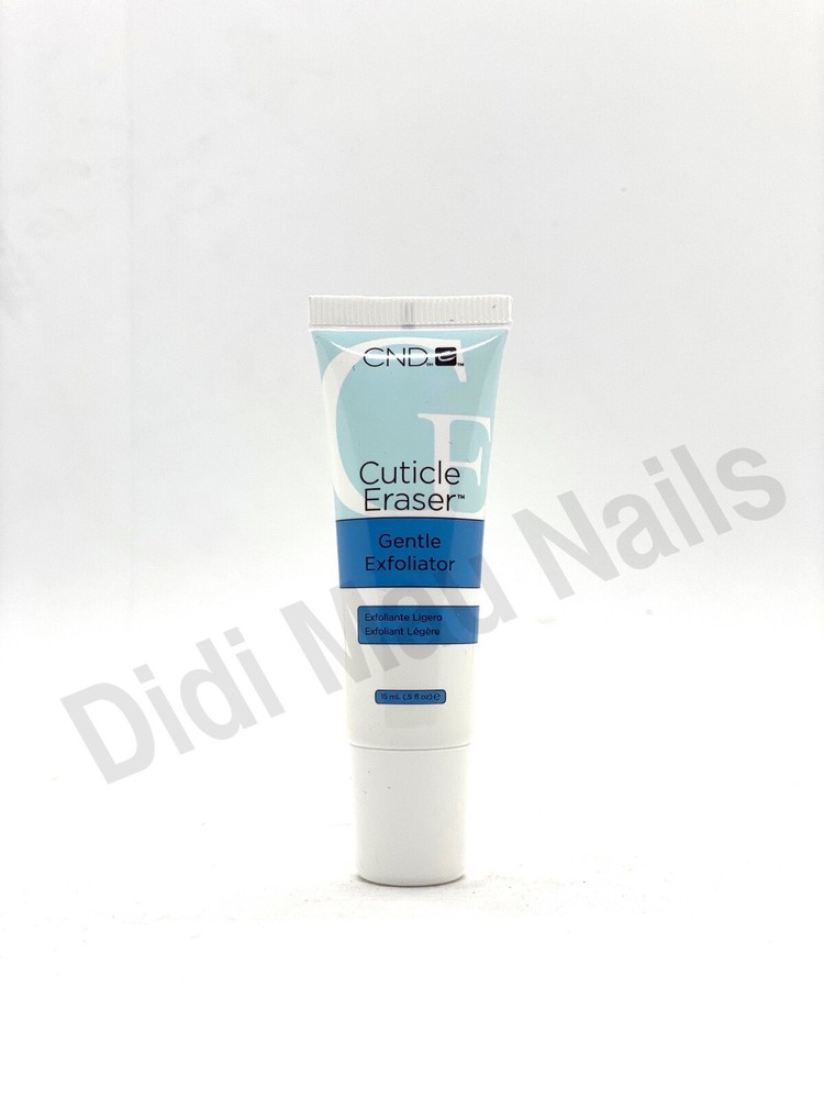 CND Cuticle Eraser A.H.A Remover Treatment .5 oz Gentle Exfoliator New Design
