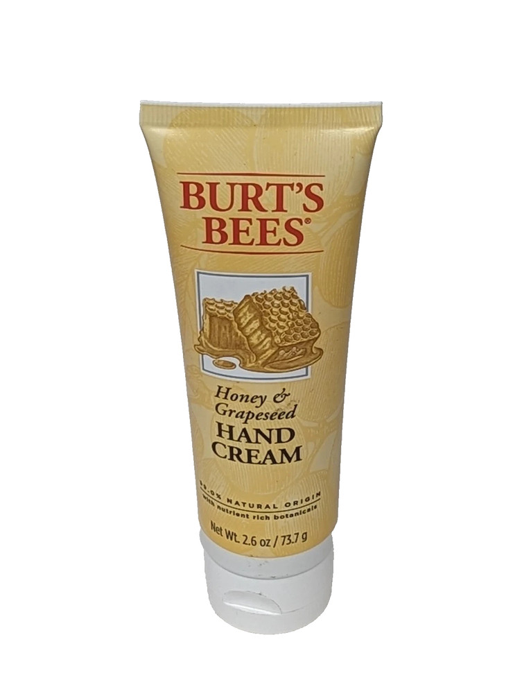 1 Burt’s Bees Honey Grapeseed Hand Cream 2.6 oz Brand New