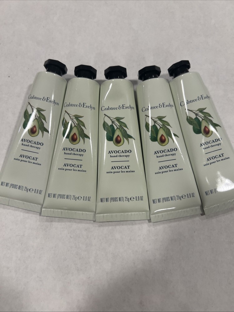 BRAND NEW CRABTREE & EVELYN Avocado Hand Therapy 0.9 oz Lot Of 5