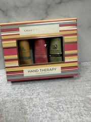 Crabtree Evelyn Hand Therapy Tarocco Orange, Rosewater Peppercorn, Avocado Basil