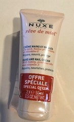 NUXE Rêve de Miel Hand and Nail Cream 2 x 50ml New
