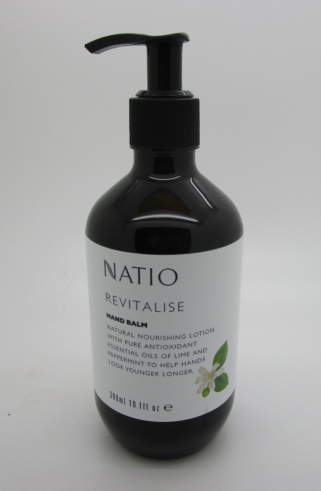 NATIO Revitalise Hand Balm 10.1 oz. Lime & Peppermint